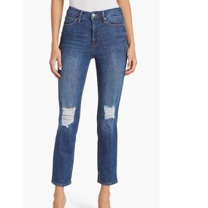 Good American Classic Distressed Jeans